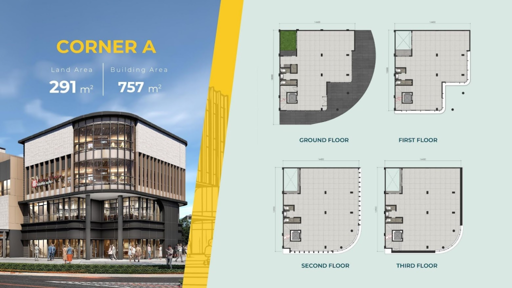Ruko West 18 Tipe Corner A
